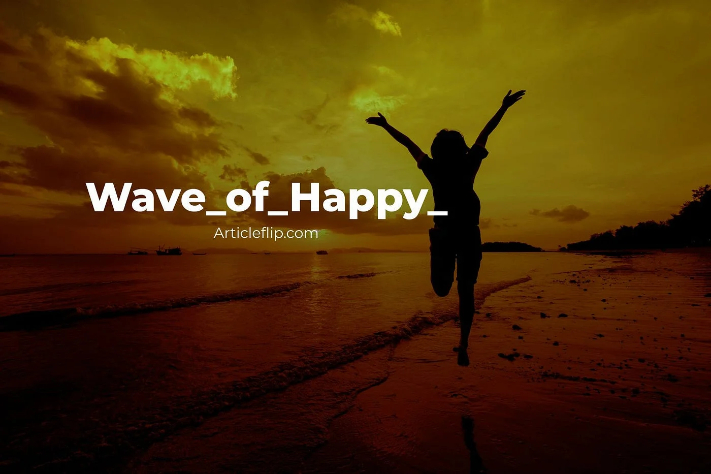 Wave of Happy Embracing Joy in Everyday Life